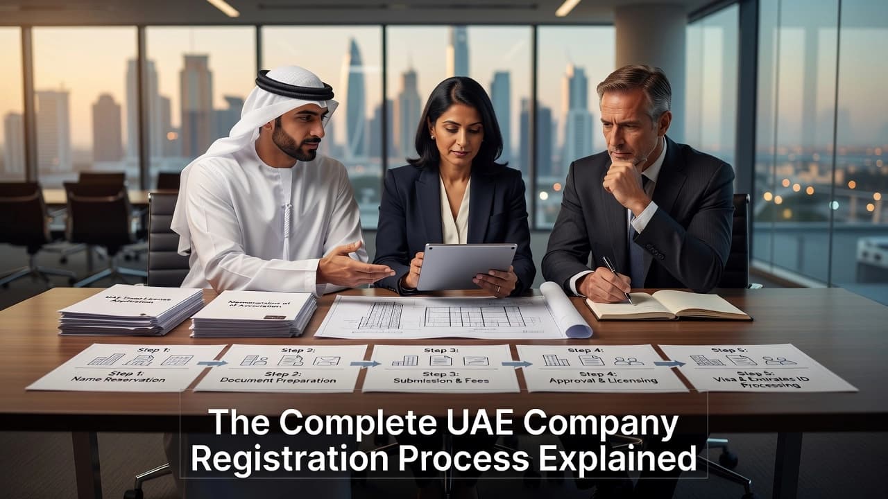 The Complete UAE Company Registration Process Explained