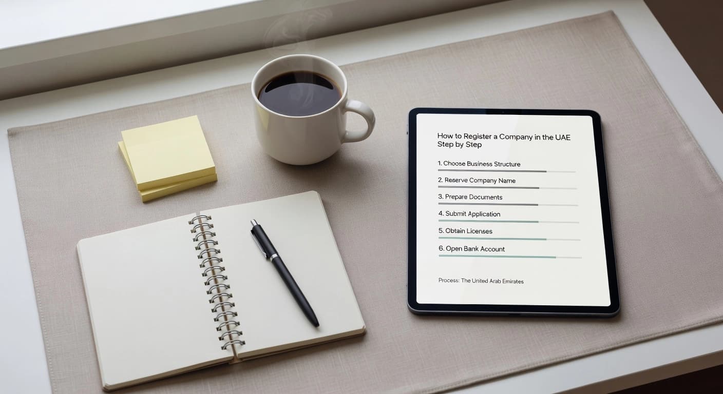 How to Register a Company in the UAE Step by Step