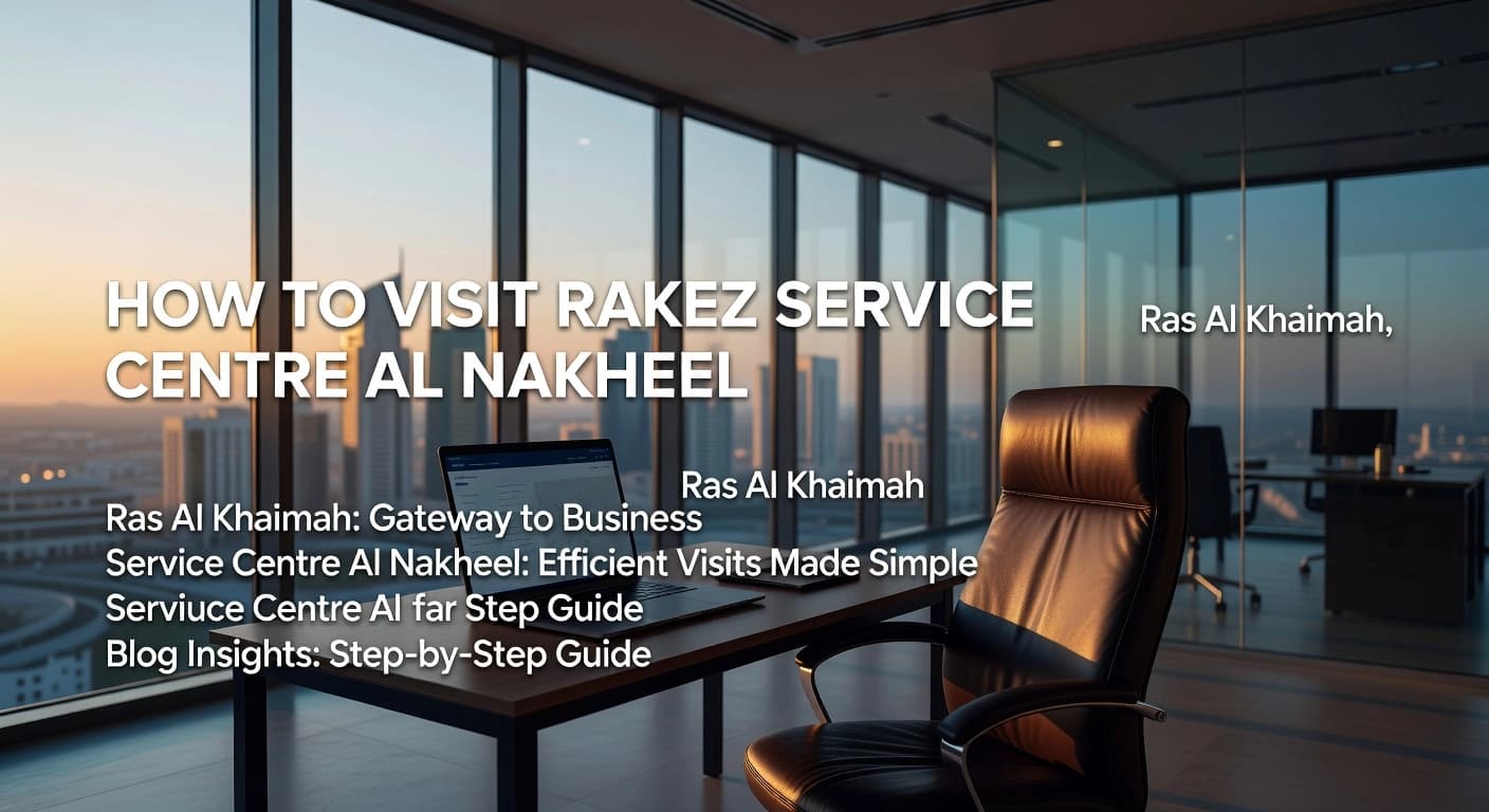 How to Visit RAKEZ Service Centre Al Nakheel