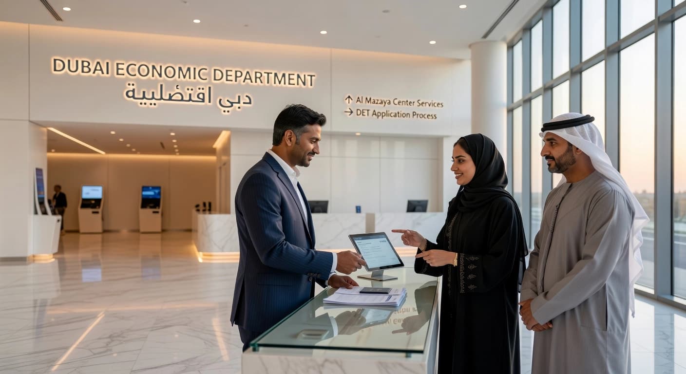 How to Get DET Services at Al Mazaya Center in Dubai
