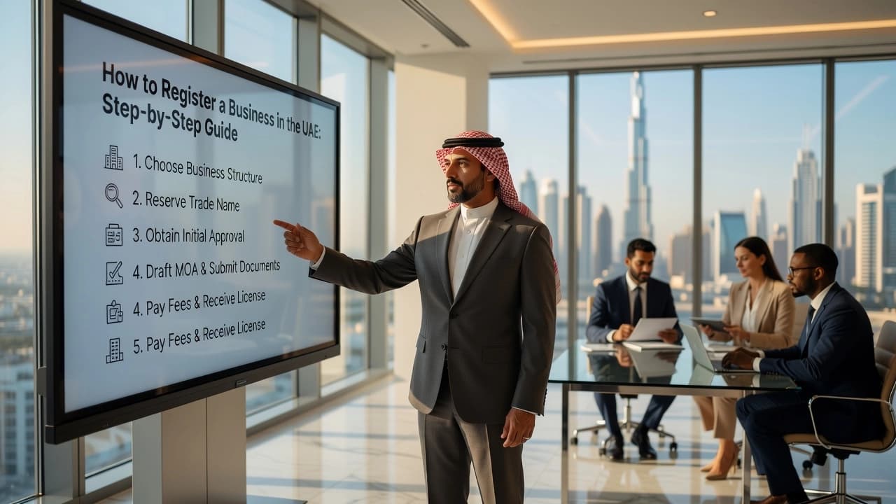 How to Register a Business in the UAE: Step-by-Step Guide